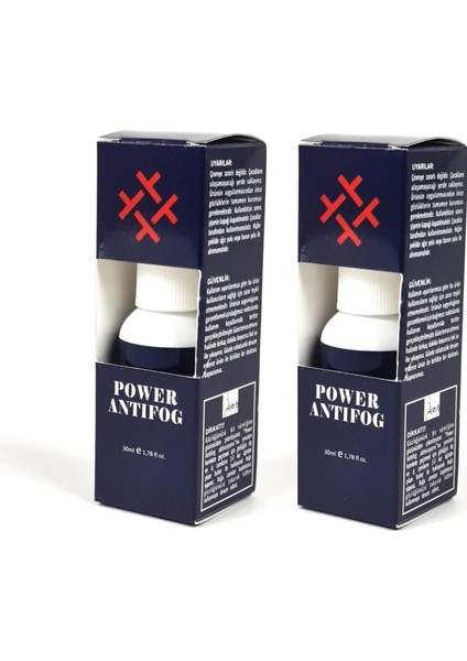 Power Antifog 2'li Buğu Buhar Önleyici Sprey