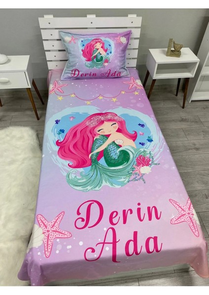 Deniz Kızı Yatak Örtüsü Takımı