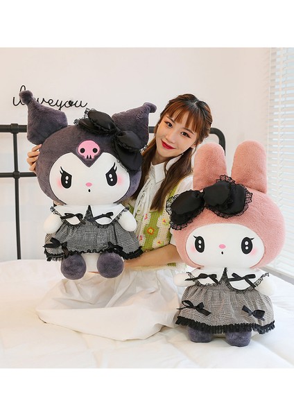 Anime Kuromi Melodi Bebek Peluş Oyuncak (Yurt Dışından)