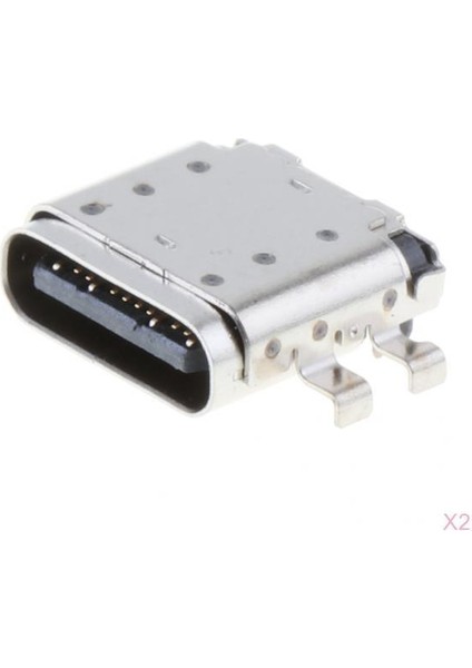 2 Adet Mikro USB Şarj Konnektörü Yedek Parça 1 Telefon (Yurt Dışından)