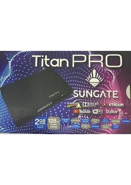 Titan Pro Linux Hd Uydu Alıcısı