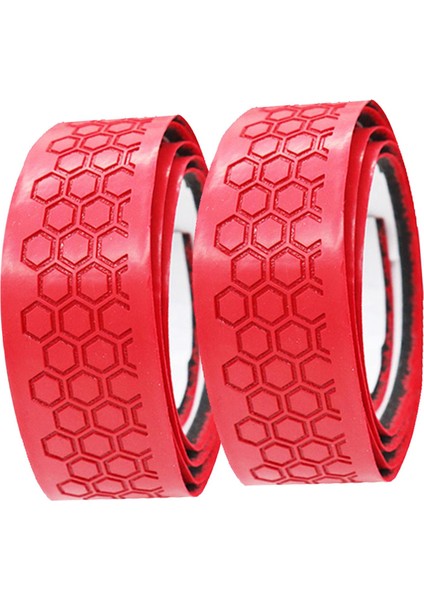4x Golf Kavrama Sarma Bantları Yeni Repenping Çözümü Pu Slip Wrap Bant Kırmızı ve Beyaz (Yurt Dışından) fırsatları