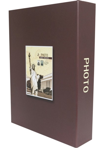 10X15 200 Lük Ülkeler Desenli Fotoğraf Albümü Özgürlük Anıtı fiyatları