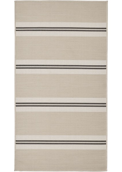 Halı, Bej-Koyu Gri, 80X150 Cm, Vırklund