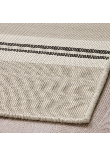 Halı, Bej-Koyu Gri, 80X150 Cm, Vırklund
