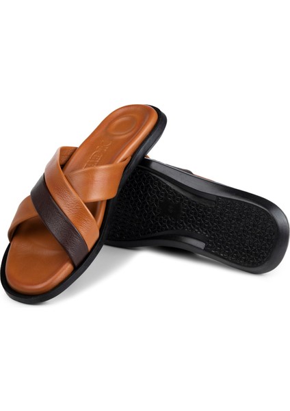 Bande Erkek Terliği, Terlik, Ortopedik Taban Terlik, Deri Terlik modelleri