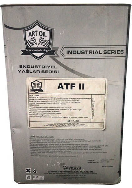 Art Oil Artoil Atf Iı - 16 Litre