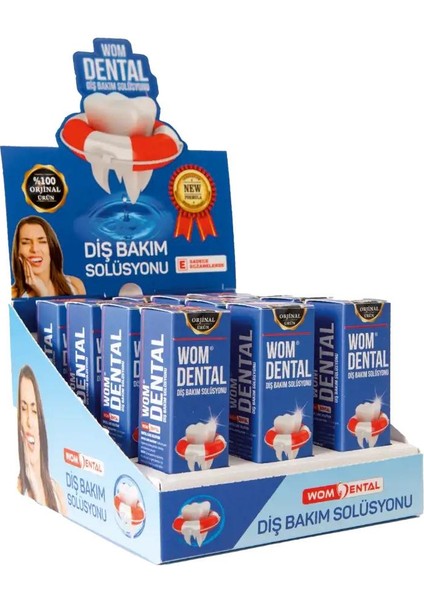 Diş Bakım Solüsyonu 20 ml 12 Adet