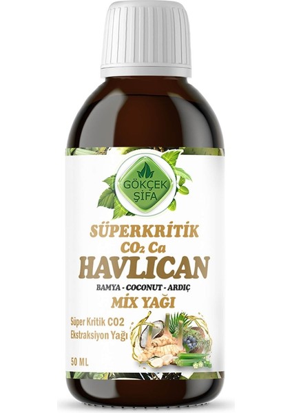 Havlıcan Süperkritik Yağı 50 ml (GALANGAL SUPERCRİTİCAL MİX OİL)