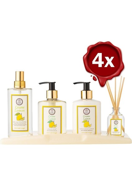 Çeşme Limonu 4'lü Kişisel Bakım Seti x 4