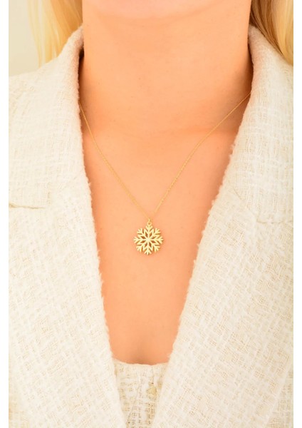 Cebeci 14 Ayar Kartanesi Altın Kolye