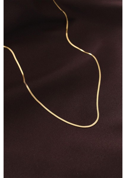 60 cm Yassı Kolye