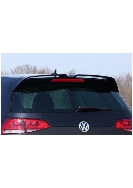 Vw Golf 7 7,5 bagaj üstü spoiler oettinger boyasız 2012+