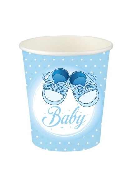 Mavi Patikler Karton Bardak