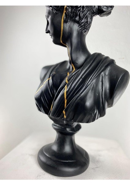 Artemis 'gold Streak' Dekoratif Heykel, Pop Art Roma Yunan Heykelleri fırsatları