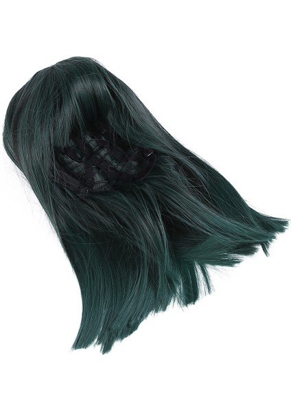 Peruk Kadın Nefis Künt Patlama Kadın Moda Cosplay Parti Sentetik Peruk 36 cm (Yurt Dışından) modelleri