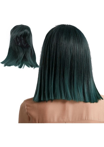 Peruk Kadın Nefis Künt Patlama Kadın Moda Cosplay Parti Sentetik Peruk 36 cm (Yurt Dışından) fırsatları