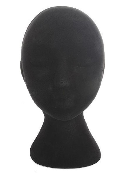 1x Erkek Kadın Köpük Strafor Manken Manken Kafa Standı Modeli Peruk Şapka Ekranı, #5 (Yurt Dışından)