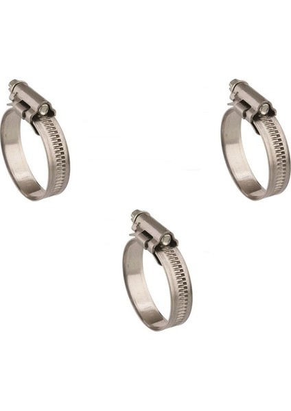 Mikalor 3 Adet W2 Hortum Kelepçesi 8-16 mm 430 Klt. Paslanmaz