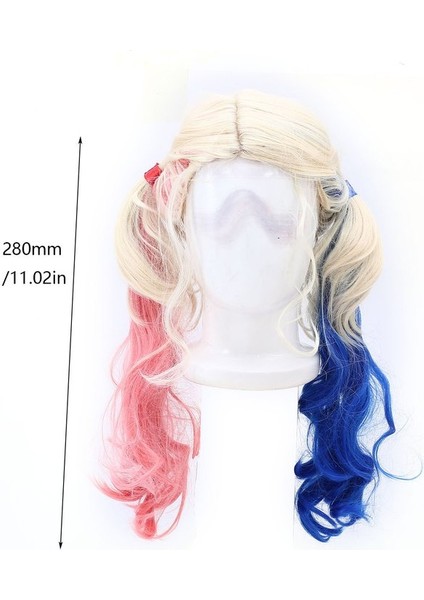 Kadın Moda Uzun Saç Peruk Kıvırcık Dalgalı Sentetik Cosplay Parti Tam Peruk (Yurt Dışından) modelleri
