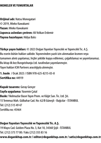 Memeler ve Yumurtalar - Mieko Kawakami