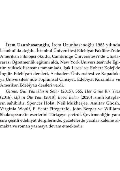 Uzak Bir Masal - İrem Uzunhasanoğlu