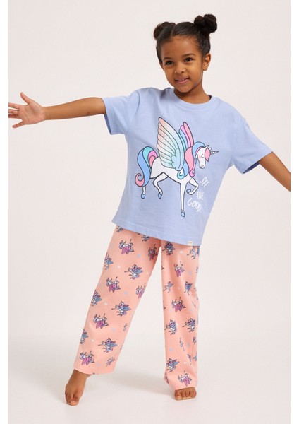 Fairytale Kız Çocuk Pijama Alt Pembe