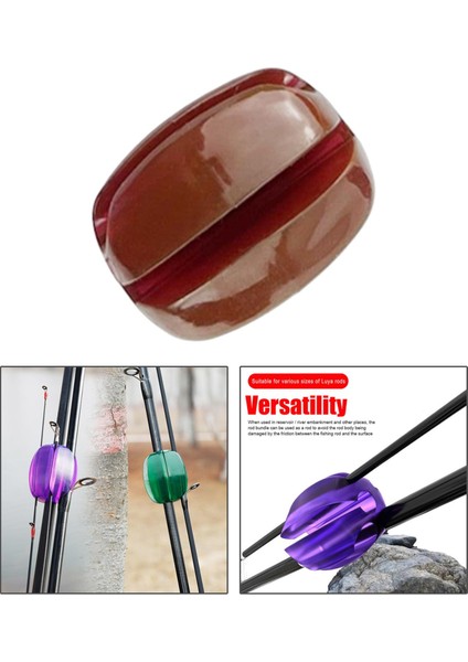 Dış Mekan Kullanımı Için Yeniden Kullanılabilir Olta Çubuğu Kravat Tutucu Tutturucu Bağlayıcı Klips (Yurt Dışından) fırsatları