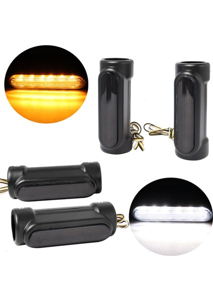 2 Adet 1.25 '' Tur Için Motosiklet Karayolu Bar Işıkları (Yurt Dışından) fırsatları