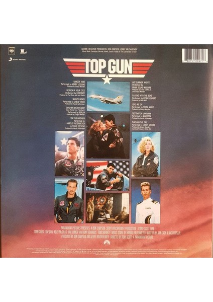 V.a Ost Top Gun Picture Disc - Plak