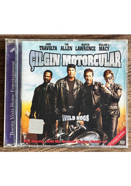 Çılgın Motorcular - John Travolta (2007) VCD Film