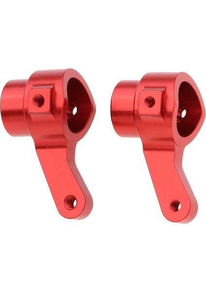 1/28 Wltoys ve 1/16 Wpl Rc Araç Parçaları Için 2xmetal Ön Hub Taşıyıcılar Kırmızı 2 Pc (Yurt Dışından)