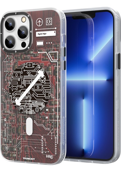 iPhone 13 Pro Uyumlu Kılıf Youngkit Technology Serisi Kapak