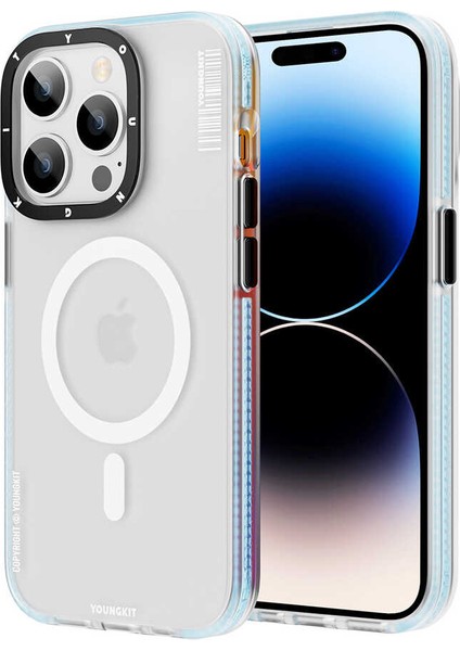 iPhone 13 Pro Uyumlu Kılıf Magsafe Şarj Özellikli Youngkit Jane Sand Serisi Kapak