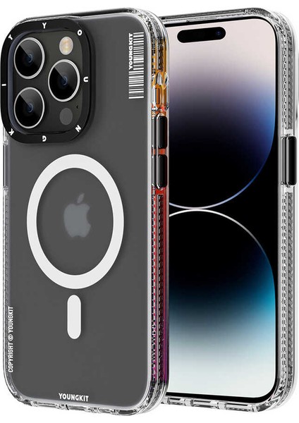 iPhone 13 Pro Uyumlu Kılıf Magsafe Şarj Özellikli Youngkit Jane Sand Serisi Kapak