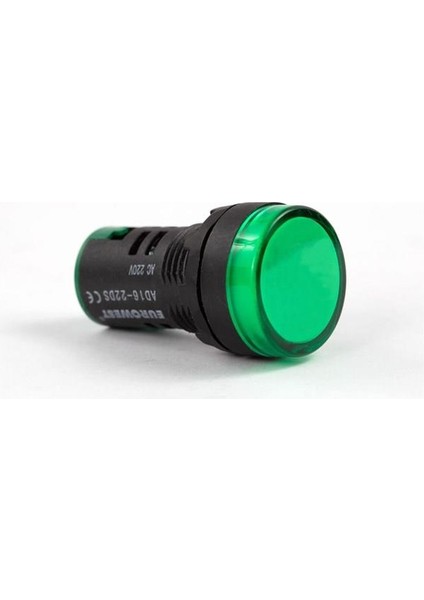 Ledli Sinyal Lambası - Yeşil 220V