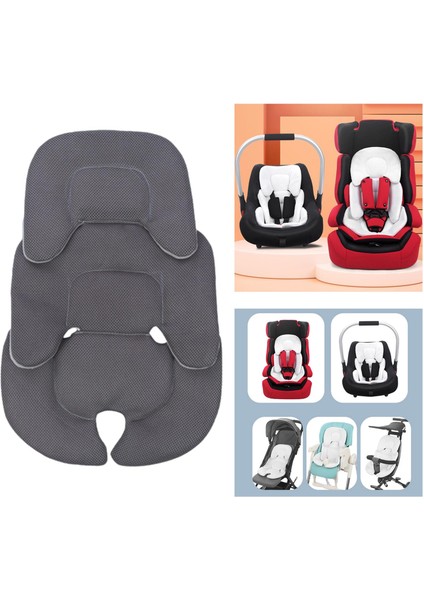 Pushchair Pram Gray Için Büro Yastık Kafası ve Yastığı (Yurt Dışından)