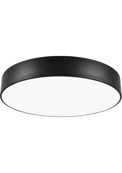 60 cm Sıva Üstü Led Tavan Armatürü Siyah 3000K Gün Işığı NS120-2