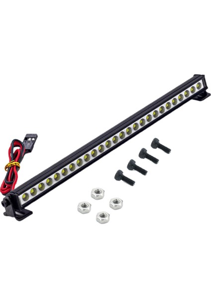 LED Işık Lamba Çatı Çubuğu Eksenel SCX109 D90 Prwler Dıy Modifiye 155MM Için (Yurt Dışından)