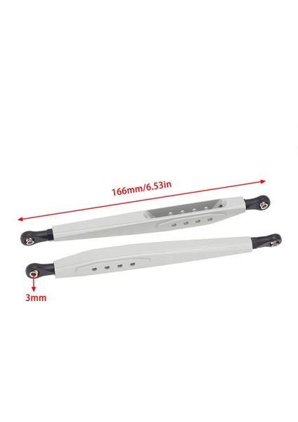 Eksenel RBX10 Için 2pcs Rc Arka 1/10 Rc Paletli Araba (Yurt Dışından) modelleri