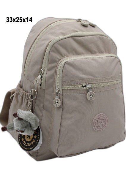 Krinkıl Suya Dayanıklı Kumaş Kadın Sırt Çantası 530