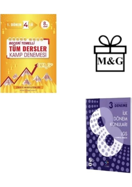 LGS 8. Sınıf 1. Dönem Kamp ve 3'lü Deneme