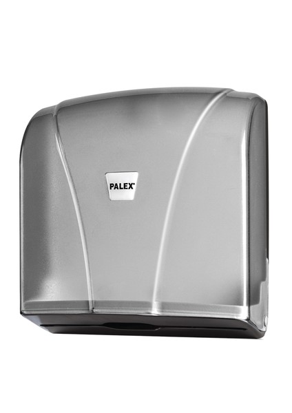 (Ün-Ev) Z Katlı Kağıt Havluluk (Z Katlı Kağıt Havlu Dispenseri)Şeffaf Füme 3464-2