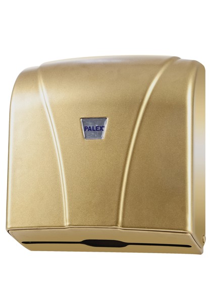 (Ün-Ev) Z Katlı Kağıt Havluluk (Z Katlı Kağıt Havlu Dispenseri)Gold 3464-G