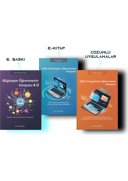 4.0+Office Programları Öğrenmenin Kısayolu+Web 2.0 Öğrenmenin Kısayolu (E-Kitap)