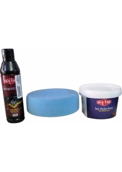 Ince Polısh Pasta Cila 450 gr & Maestro Teflon Oto Cila 0.250 Lt &polisaj Sünger 3 Lü Set fiyatları