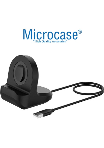 Samsung Galaxy Watch4 Classic 46MM R890 2IN1SET Manyetik Şarj Aygıtlı Silikon Stand AL3556 fiyatları