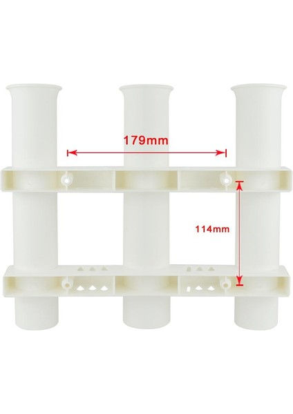 2x 3 Tubes Fishing Rod Tutucu Pole Dinlenme Rafı Yat Teknesi Kayak Balıkçılık (Yurt Dışından) modelleri