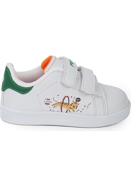 079 206 Bebe Beyaz Ysl Fosfor Spor Ayakkabı