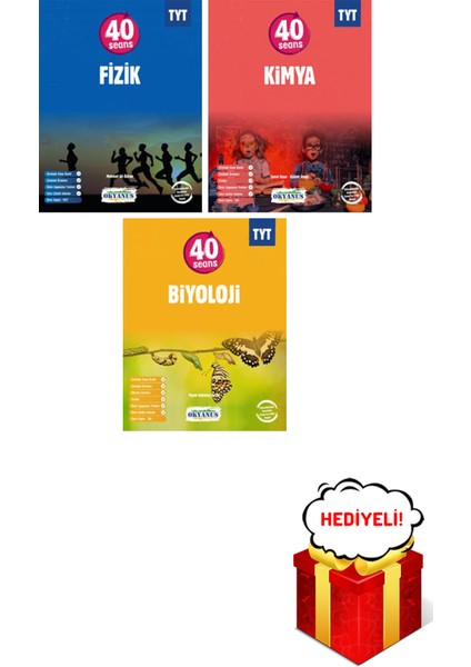 TYT 40 Seansta Fizik Kimya Biyoloji Seti Fen Bilimleri